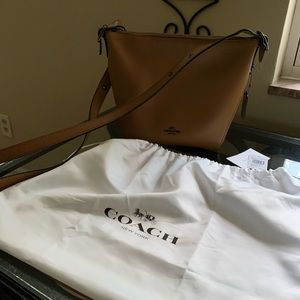 Coach Small Dufflette Leather Bag